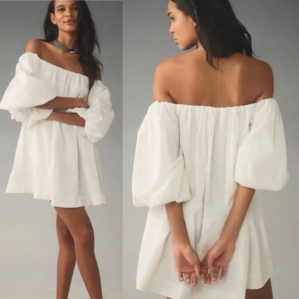 Mare Mare Puff Sleeve Mini‎ Dress